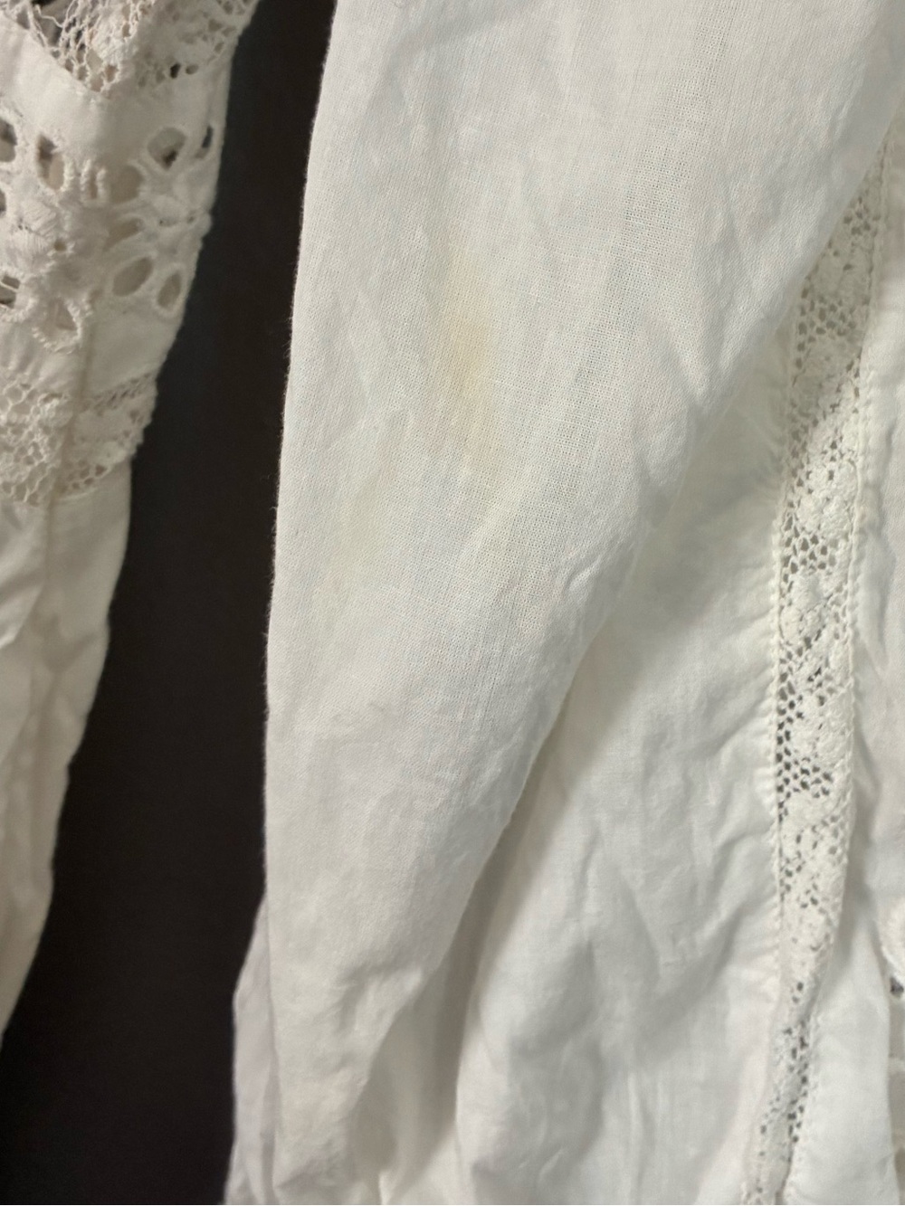 LoveShackFancy Garrison Dress | Eyelet Cottagecore Coquette Romantic Bridal 2 - Picture 11 of 16